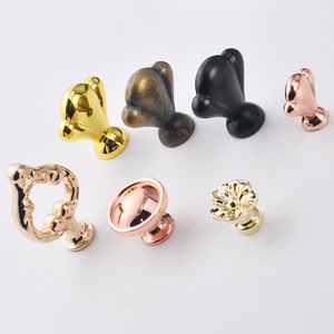 Furniture Handle And <b>Knob</b> Zinc Alloy Novelty Shape Cabinet Door Hardware Traditional Design Durable Drawer Cabinet Pulls - Product Image 1