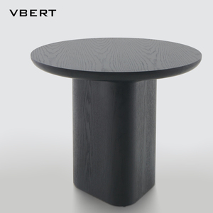 WBERT Table basse ronde nordique Design d'art minimaliste moderne pour le salon pour les petits appartements Matériau métallique - Product Image 4