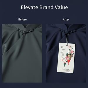 Free Design Custom Waterproof Paper Debossed Brand Logo Hang Tags with <b>String</b> for Garment & Shoes Accessories - Product Image 4