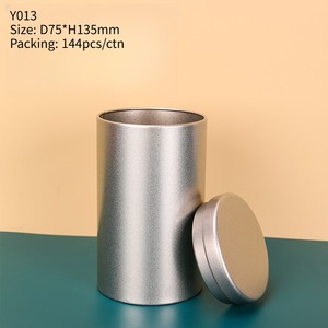 Confezionamento di scatola di latta rotonda in metallo personalizzato utilizzato in tè, caffè, caramelle e <span class=keywords><strong>biscotti</strong></span> e altri barattoli di cibo con coperchio - Product Image 6