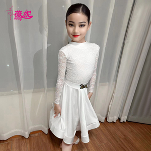 Vennystyle femmes à manches longues cou licou lyrique ballet <span class=keywords><strong>justaucorps</strong></span> Jazz latin Ballet <span class=keywords><strong>danse</strong></span> costumes robe Performance porter - Product Image 3