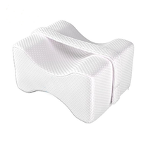 Lucktion — oreiller en mousse à mémoire de forme, coussin pour les genoux, avec bande élastique, soutien des jambes réglable, personnalisation, usine, environ 12 ans