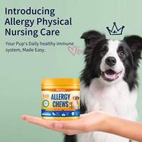 Compléments Masticables Doux pour Chiens et Chats : Huile de Poisson, Vitamines et Minéraux – Absorption Rapide, Favorise une Fonction Digestive Saine et la Santé de la Flore Intestinale