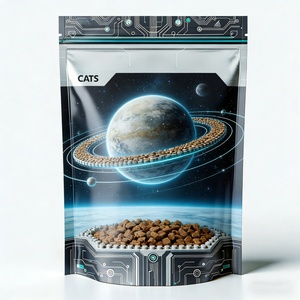 Bolsas de Alimentos Personalizadas con Logotipo Impreso, de 4kg, 5kg, 10kg, 15kg, 20kg, con Cierre Hermético, de Aluminio, con Base Plana, para Alimentos de Mascotas, Perros y Gatos - Product Image 4