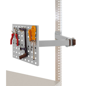 Piastra portautensili UNIVERSAL con braccio oscillante a doppia articolazione - Product Image 1