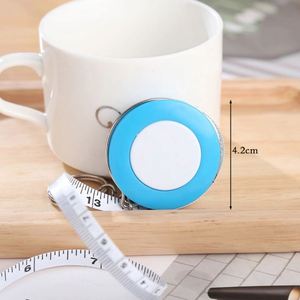 Mètre Ruban Rétractable Portable Personnalisé avec LOGO, Format Mini, Porte-clés Compact, Règle de Couture DIY pour la Maison et les Voyages, Idéal pour les Promotions - Product Image 2