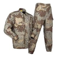 Uniforme BDU camouflage désert six couleurs, respirant, anti-déchirure, vêtements de travail tactiques, vêtements de chasse, vêtements d'extérieur unisexes