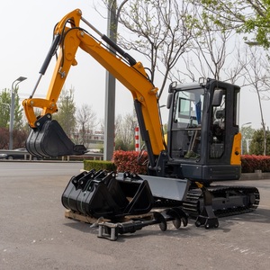 Spedizione Gratuita Mini Escavatore 3.5 Tonnellate CE EURO 5 EPA con Motore Kubota, Escavatore Cingolato Compatto Personalizzato per Uso Domestico - Product Image 5