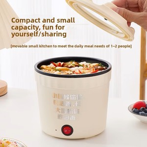 Mini-mijoteuse électrique multifonctionnelle en acier inoxydable <span class=keywords><strong>de</strong></span> 1,5 L pour usage domestique, idéale pour une personne - Vente en gros usine - Product Image 2