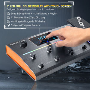 Pédale multi-effets JOYO Gem <span class=keywords><strong>Box</strong></span> K8 en alliage d'aluminium pour guitare, basse, violon et ukulélé - Product Image 5
