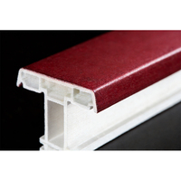 Fabricant de profilés d'extrusion en plastique UPVC imperméables et durables, profilés en bande co-extrudés durs et souples