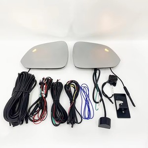 1 paire de rétroviseurs latéraux en verre blanc avec chauffage et BSM pour <span class=keywords><strong>MG</strong></span> 2019 <span class=keywords><strong>ZS</strong></span> - Product Image 1
