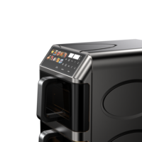 Friteuse à air double cuve Vasion 5.6L+5.6L avec fenêtre de visualisation, électrique, pour usage domestique et VR, 2 paniers de friture indépendants, double zone numérique