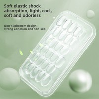 Support de clavier et souris transfrontalier avec repose-poignets en silicone transparent pour bureau – Vente en gros
