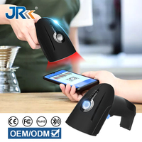 Escáner de Código de Barras Inalámbrico Bluetooth JR HC-815WB, 1D/2D, USB, CMOS, Compatible con Códigos de Pago, Inducción Automática