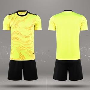 Op maat gemaakte OEM-service milieuvriendelijke ademende polyester voetbaltenues tops naam nummer heren volwassen teams zomer herfst - Product Image 5