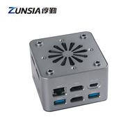 Intel Jasper Lake N5105 N6005 Core N95 N100 N300 Mini PC de escritorio 1LAN A BORDO 8GB 16GB Ram NVMe SATA3.0 Cubo de Rubik Nuc Mini PC