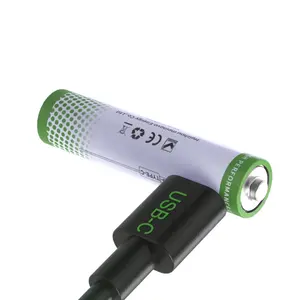 Pile rechargeable USB au Lithium n ° 7 AA/aaa1.5 v tension grande capacité jouet télécommande souris n ° 5 batterie n ° 7