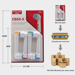 Cabezales de <span class=keywords><strong>cepillo</strong></span> de dientes eléctrico <span class=keywords><strong>Oral</strong></span>, modelo <span class=keywords><strong>B</strong></span>, EB60-X - Product Image 6