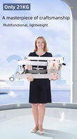 Palan électrique pliable léger portable de vente chaude prix de l'équipement de levage du patient Ascenseur de transfert d'aisance pour handicapés