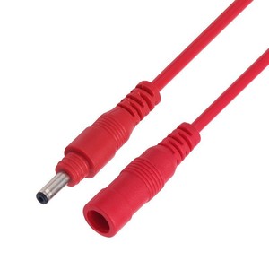 Red <b>Dc</b> <b>Power</b> Connector Extension <b>Cable</b> Male Female Plug For Electronic Devices - Product Image 2