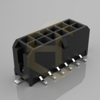 Connecteur fil-carte HC-MX3.0-2X3ALT, connecteur Molex 43020 43025, connecteur à puce pas de 3,0 mm