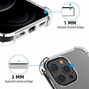 Ốp Lưng TPU Trong Suốt Mềm Chống Ố Vàng Ốp Lưng Cao Su Bảo Vệ Toàn Bộ Pha Lê Cho Iphone 13 Pro Max Ốp Điện Thoại Trong Suốt - Product Image 4