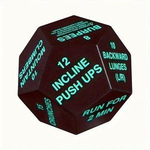 12 Sided Custom Imprint Promotional Foam Dice Toys Yoga <b>Exercise</b> Game Cube for Fitness and Fun - Product Image 6