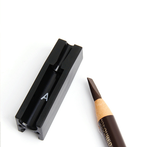 Eyebrow Pencil <b>Sharpener</b> Groove Assistant Peel Off Slot <b>Tool</b> for Flat Wax Brow Lip Makeup Pencil Tip - Product Image 2