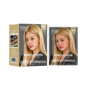 Tinte para el Cabello en Espuma Rojo Rosa <span class=keywords><strong>VOJO</strong></span> 25ml*10, Fórmula Vegetal Sin Amoníaco, Tonos de Moda Disponibles, Éxito de Ventas en Tailandia y Vietnam - Product Image 6