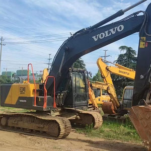 Vente chaude d'occasion Volvo EC240 ferme pelles sur chenilles hydrauliques 24T grande pelle Volvo 240 EC240DL pelleteuses d'occasion - Product Image 1