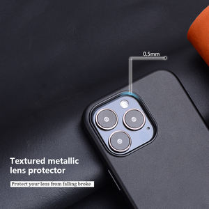 DL offres exclusives PU NAPPA couverture fermeture magnétique matériau en cuir écologique Design de luxe étui de téléphone pour iPhone 13 Pro Max - Product Image 3