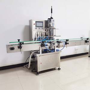 เครื่องบรรจุของเหลวแบบอัตโนมัติเต็มรูปแบบสำหรับน้ำผึ้ง สเปรย์น้ำหอม เครื่องดื่มบรรจุขวด กาว ซอส แชมพู น้ำมัน สบู่ ครีม และของเหลวอื่นๆ - Product Image 2