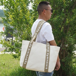 Hot Selling Factory Custom Logo Large Size Printed Eco Recycled Plain Organic Cotton <b>Canvas</b> <b>Tote</b> Bag With Logo - Product Image 1