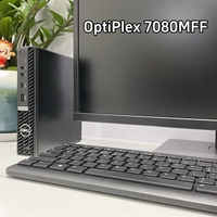 Mini PC OptiPlex 7080mff Usado con Intel I5-10500T de Doble Núcleo, RAM DDR4, SSD de 256GB/512GB, 1 Año de Garantía para Uso Industrial