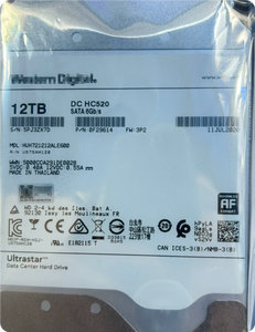 Disque dur pour serveur d'entreprise <span class=keywords><strong>HUH721212ALE600</strong></span> HC520 12T 0F29614 12T SATA 3.5 NVR DVR CCTV MONITORING ENTERPRISE - Product Image 6