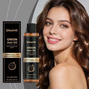 GleamXi Smoothing Nourishing Herbal <strong>Onion</strong> <strong>Hair</strong> <strong>Oil</strong> for <strong>Hair</strong> Growth Anti <strong>Hair</strong> Loss - Product Image 6