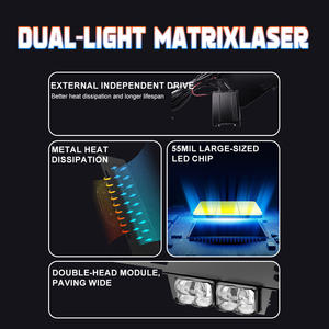 Xenplus PZ1 phares à lentille LED lumière tricolore éclairage ambiant universel voiture accessoires rapides pour Suzuki nouvelle plaque d'immatriculation - Product Image 3