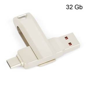 USB v 2.0 OTG 4-in-1 Flash Drive 1TB capacità 32GB memoria integrata in metallo e vetro Pen Drive stile con uso Driver - Product Image 4