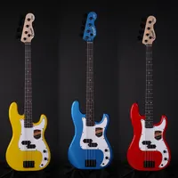 Derulo, электрическая бас-гитара, 4 струны, высокое качество, для начинающих, бас-гитара, коннекция, много цветов, заводская цена