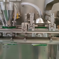 Machines d'emballage de sac à fermeture éclair préfabriquées de haute précision certifiées CE SG-240Z scellage de remplissage de poche horizontale pour PLC de poudre alimentaire