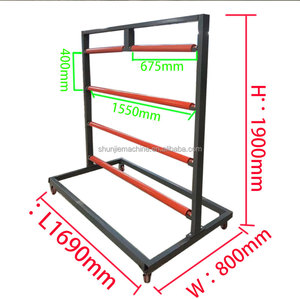 Estante de almacenamiento de película de embalaje, estante de tela para Carro de película elástica - Product Image 4