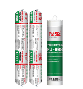 Scellant en silicone haute résistance FJ-868 résistant aux intempéries pour la construction de portes et de fenêtres, l'emballage et le transport - Product Image 1
