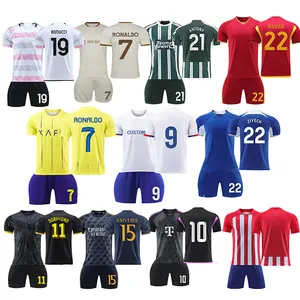 2023无品牌足球服最新美式足球服新款设计男士俱乐部定制足球服