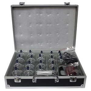 Set peralatan terapi bekam, gaya Korea Set 17 buah cangkir bekam profesional - Product Image 3