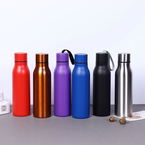 450ml Eco Friendly Double Wall Insulated Stainless Steel Vacuum <b>Flask</b> Straight Cup Cola Beer Water <b>Bottle</b> - Product Image 4