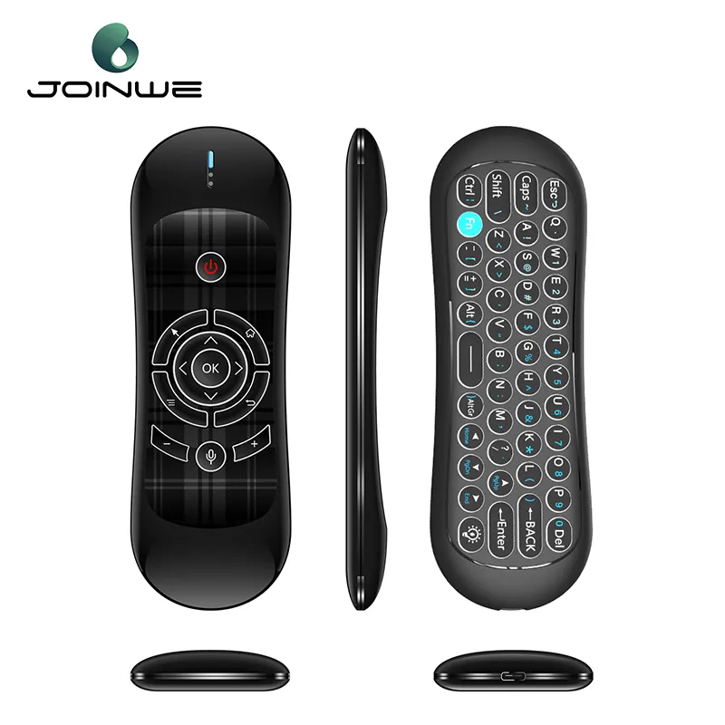 Joinwe Wholesale R2 Universal Remote Control For Smart Tv 2.4G Wireless Voice Keyboard IR Learning Air Mouse