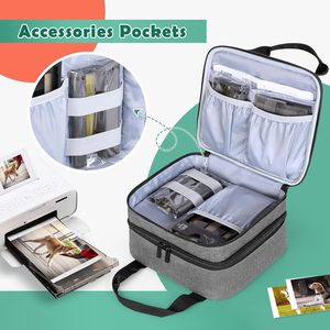 Photo Printer Bag 7 Inch Oxford Zipper Portable Travel Case For Instant Printers - Product Image 2