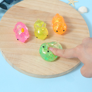 Juguetes Blandos de Animales Realistas Hechos de Maltosa, Animales Pequeños de Aspecto Cristalino para Aliviar el Estrés, Juguetes Blandos para Niños - Product Image 3
