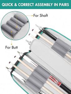 BSCI Factory Customize Professional Waterproof Oxford Adjustable Shoulder Snooker & Billiard Stick case Pool Cue Soft Carrying - Product Image 2